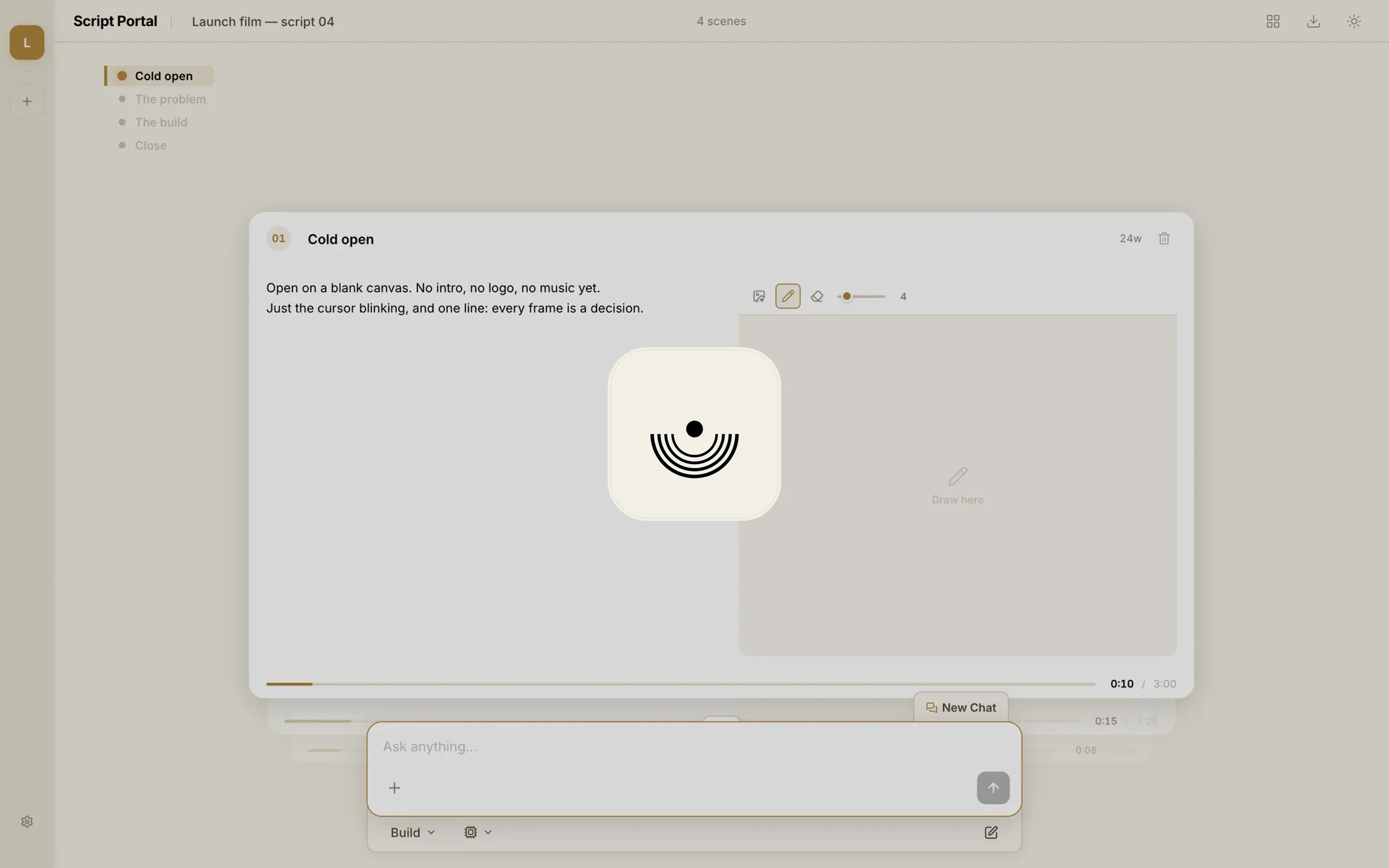 ScriptPortal · A script editor for video